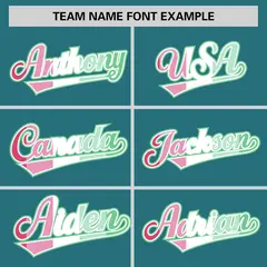 Aqua Abrosexual Pride Month Baseball Jersey 3