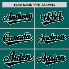Aqua Black Half Stripe Authentic Baseball Jersey 3