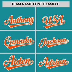 Aqua Classic Authentic Baseball Jersey 3