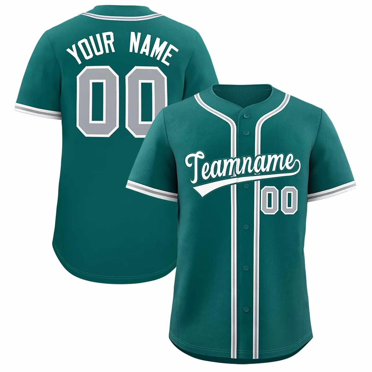 Aqua Classic Authentic Baseball Jersey