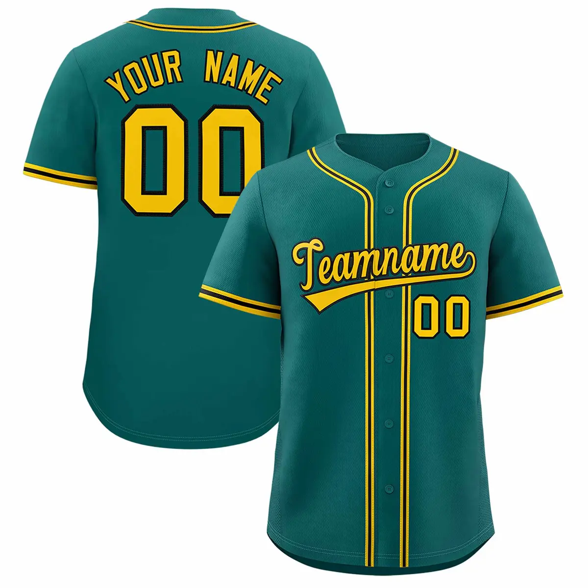 Aqua Classic Authentic Baseball Jersey