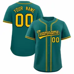 Aqua Classic Authentic Baseball Jersey 1
