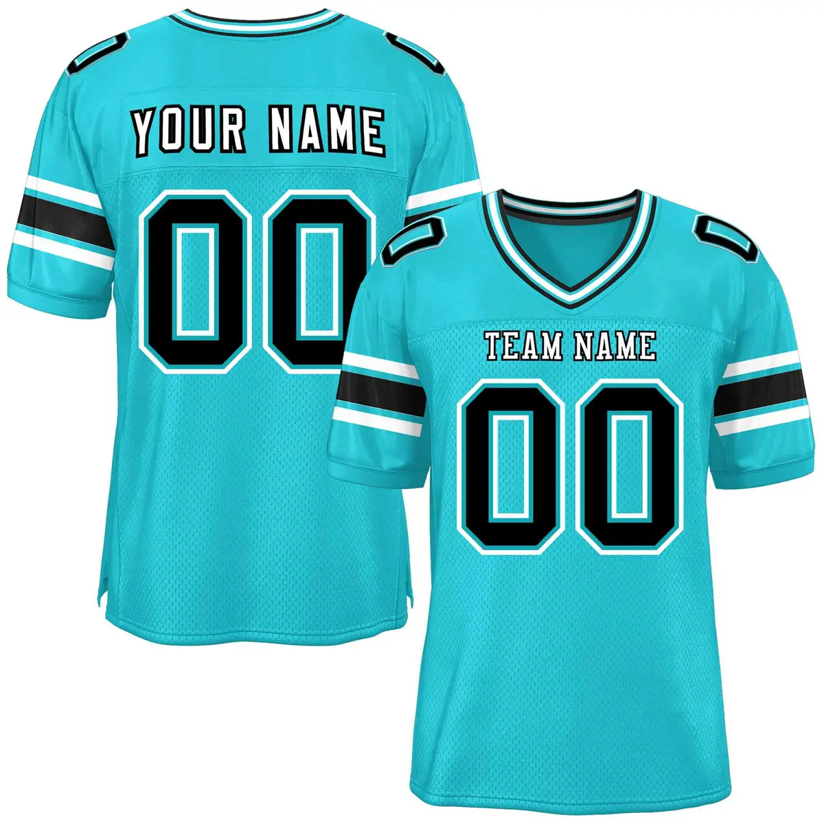 Aqua Classic Authentic Football Jersey