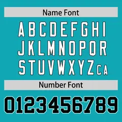 Aqua Classic Authentic Football Jersey 4