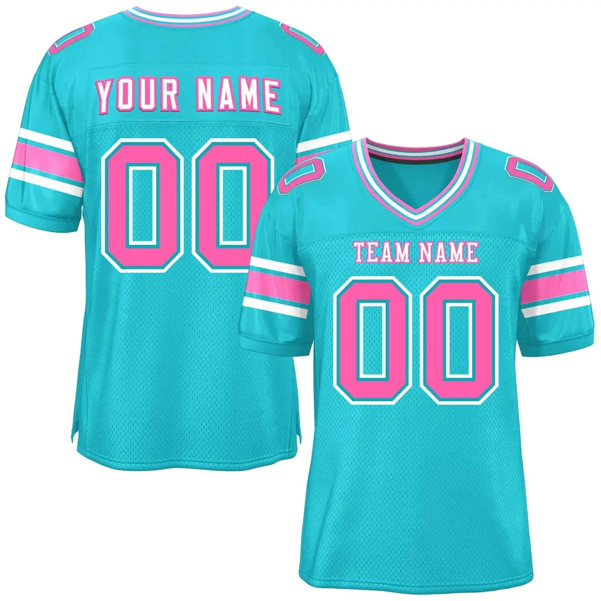Aqua Classic Authentic Football Jersey