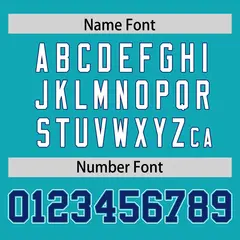 Aqua Classic Authentic Football Jersey 4