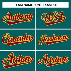 Aqua Crimson-Gold Classic Varsity Full-Snap Letterman Jacket 5