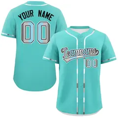 Aqua Demiboy Pride Month Classic Authentic Baseball Jersey 1