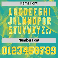 Aqua Fumes Graffiti Pattern Authentic Baseball Jersey 4