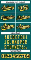 Aqua Gold-Black Sleeveless Striped Fashion Baseball Jersey 5