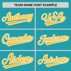 Aqua Gold Color Block Full-Snap Varsity Letterman Baseball Jacket 3