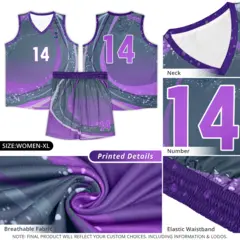 Aqua Gold Galaxy Graffiti Pattern Basketball Jersey 5