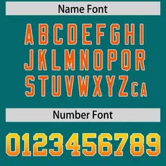 Aqua Gold Gradient Sides Fashion Football Jersey 4