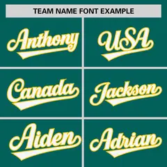 Aqua Gold-White Raglan Sleeves V-Neck Hockey Jersey 3