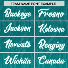 Aqua Gradient Fashion Outdoor Authentic Football Jersey 3