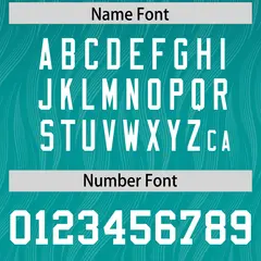 Aqua Gradient Fashion Outdoor Authentic Football Jersey 4