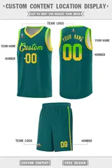 Aqua Gradient Font Sports Uniform Basketball Jersey 2