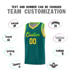 Aqua Gradient Font Sports Uniform Basketball Jersey 3