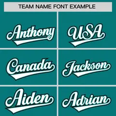 Aqua Graffiti Multicolored Flames Print Baseball Jersey 3