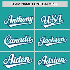 Aqua Graffiti Multicolored Flames Print Baseball Jersey 3