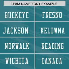 Aqua Gray Scratch Pattern Authentic Football Jersey 3