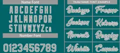 Aqua Gray-White Heal Classic Basketball Jersey Uniform Set 4