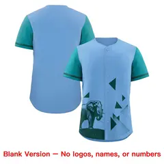 Aqua Light Blue Raptor Series Raglan Baseball Jersey 8