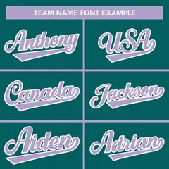 Aqua Light Purple Full-Snap Raglan Sleeves Letterman Jacket 5