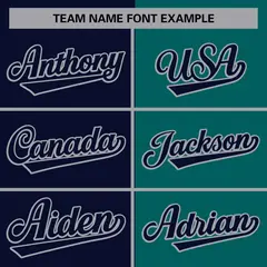 Aqua Navy-Gray Two Tone Color Block Varsity Baseball Bomber Jacket 5