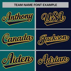 Aqua Navy-Navy Two Tone Split Varsity Full-Snap Letterman Jacket 5