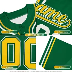 Aqua Orange Half Gradient Authentic Baseball Jersey 6