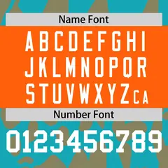 Aqua Orange Raglan Sleeves Camo Authentic Football Jersey 4