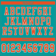 Aqua Orange-White Classic Mesh Authentic Football Jersey 3