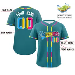 Aqua Pansexuality Pride Month Baseball Jersey 2