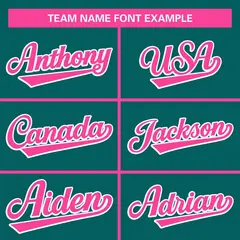 Aqua Pink Full-Snap Raglan Varsity Letterman Baseball Jacket 5