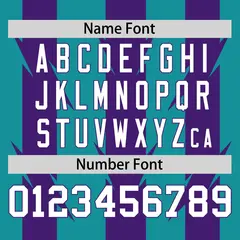 Aqua Purple Blade Pattern Raglan Baseball Jersey 4