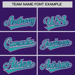 Aqua Purple Varsity Baseball Color Block Bomber Jacket 3