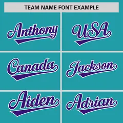 Aqua Purple-White Color Block Varsity Letterman Jacket 3