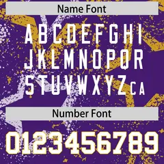 Aqua Purple-White Star Pattern Authentic Football Jersey 4
