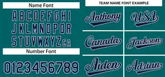 Aqua Royal-White Solid Classic Authentic Baseball Jersey 3