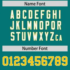Aqua Shoulder Cut Two-Tone Authentic Football Jersey 4