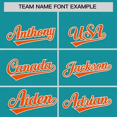 Aqua White Classic Authentic Baseball Jersey 3