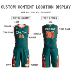 Aqua White Classic Mesh Basketball Jersey Sets 3