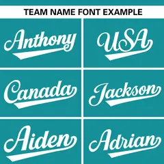 Aqua White Flame Graffiti Authentic Baseball Jersey 3