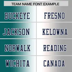 Aqua White-Gray Gradient Fashion Authentic Football Jersey 3