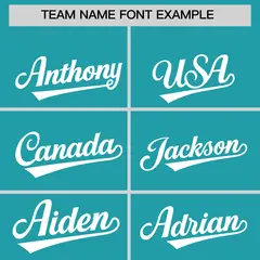 Aqua White K-Ribbon Raglan Color Block Full-Snap Letterman Jacket 3