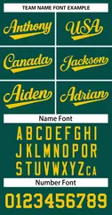 Aqua Yellow Classic Basketball Jersey 3
