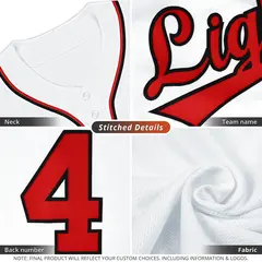 Baseball Jersey Sports Uniform 4