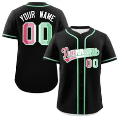 Black Abrosexual Pride Month Baseball Jersey