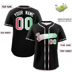 Black Abrosexual Pride Month Baseball Jersey 2